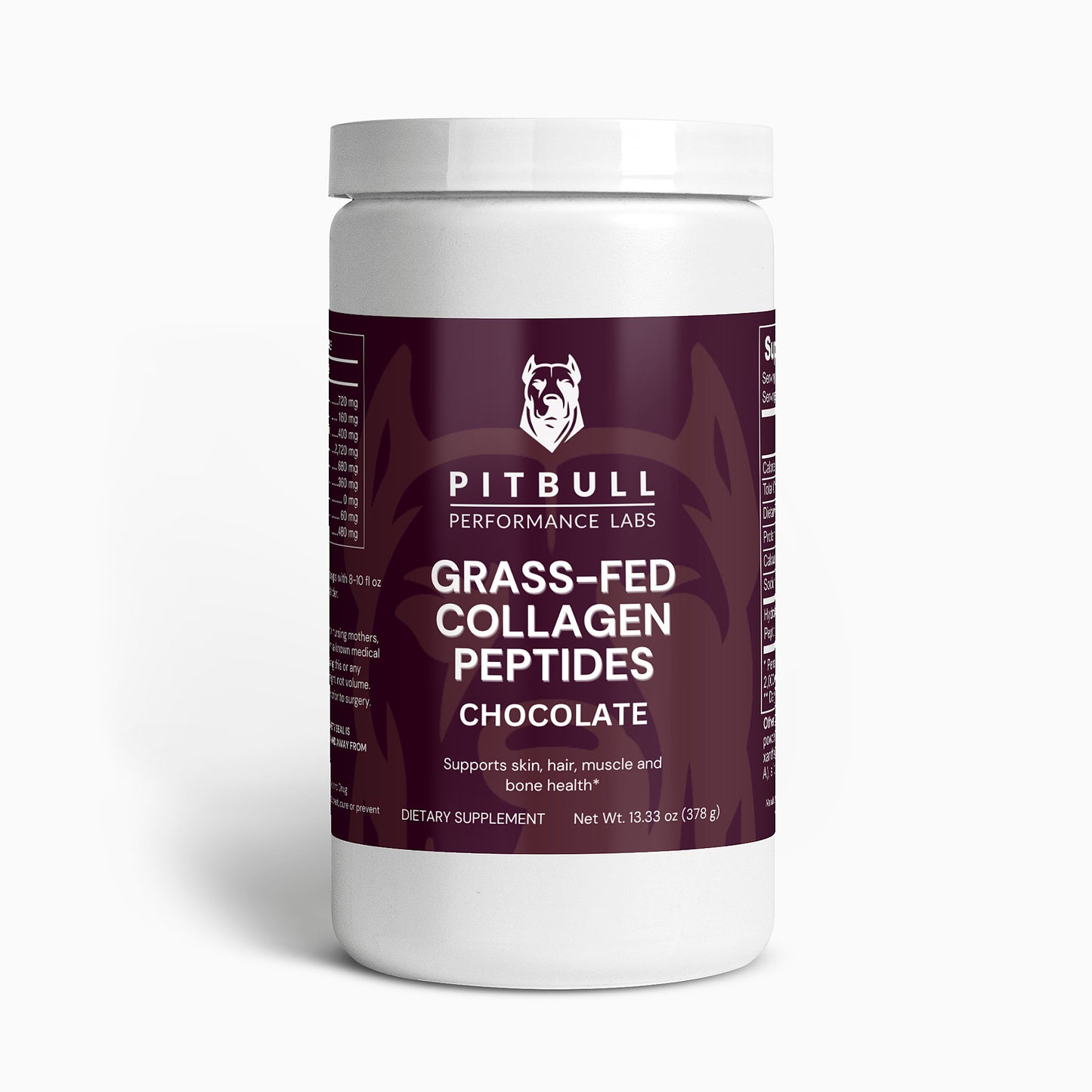 Grass-Fed Collagen Peptides Powder (Chocolate)